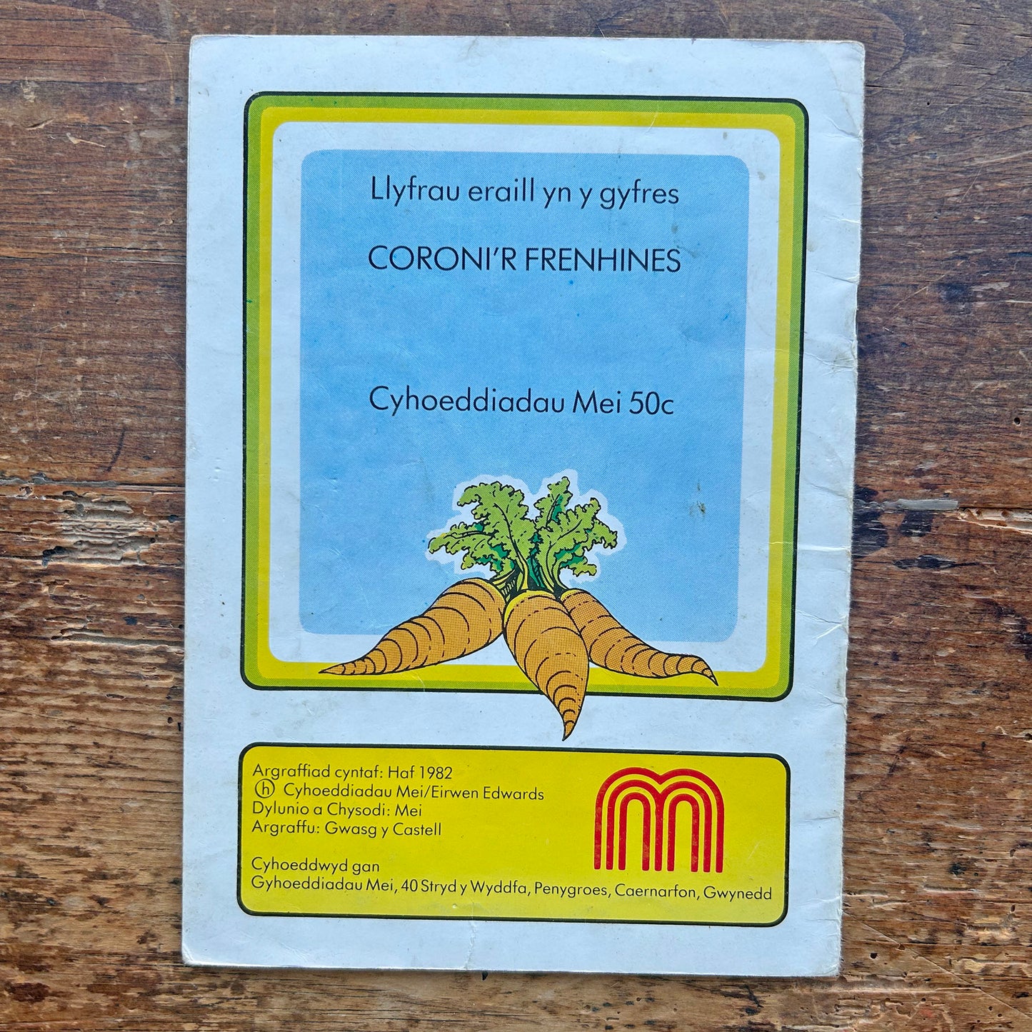 Pen-Blwydd Mam - Cyfres Sionyn - 1982 (Preloved)