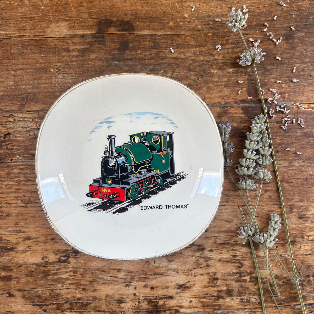 Pin Dish - Talyllyn Railway Co. Edward Thomas / Locomotive No. 4 (Preloved)