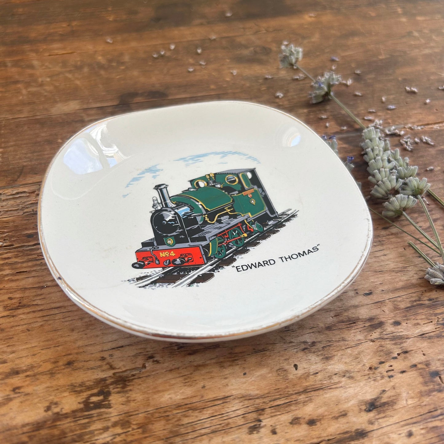 Pin Dish - Talyllyn Railway Co. Edward Thomas / Locomotive No. 4 (Preloved)