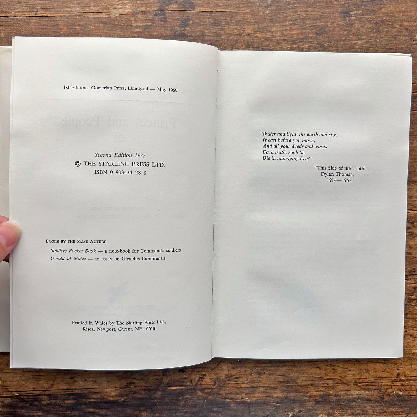 Princes and People of Wales - John Miles (Preloved)