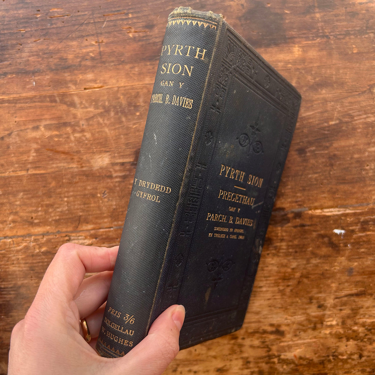 Pyrth Sion - Pregethau - B. Davies - 1899 (Preloved)