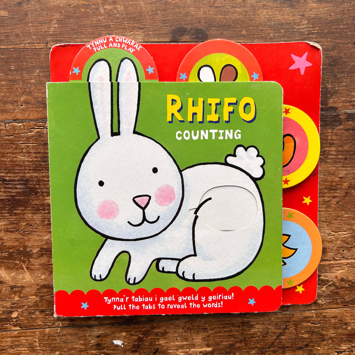 Rhifo / Counting - Tynnu a Chwarae / Pull and Play (Preloved)