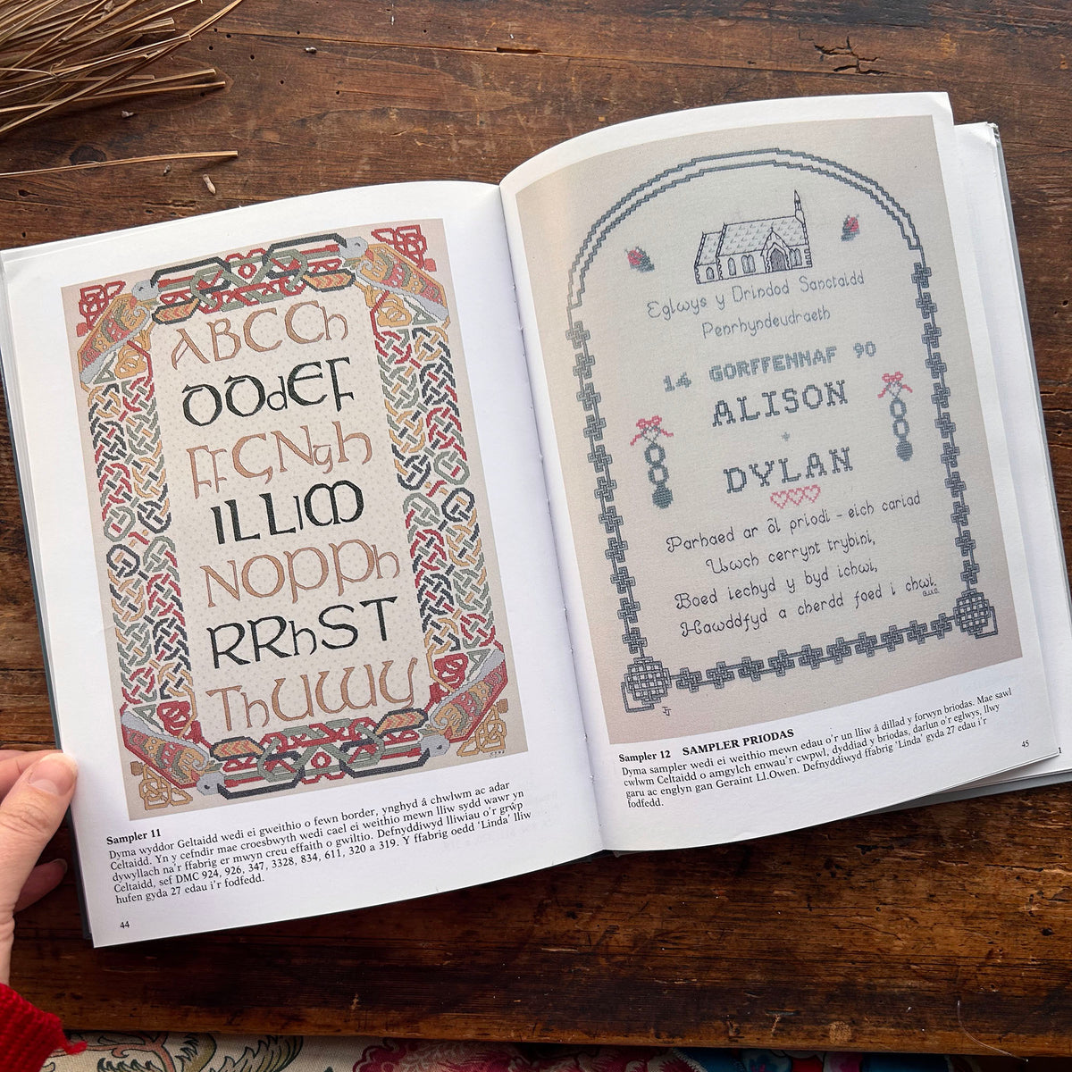 Sampleri Cymreig - Welsh Samplers - Joyce Jones