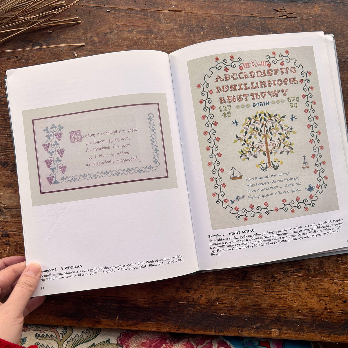 Sampleri Cymreig - Welsh Samplers - Joyce Jones