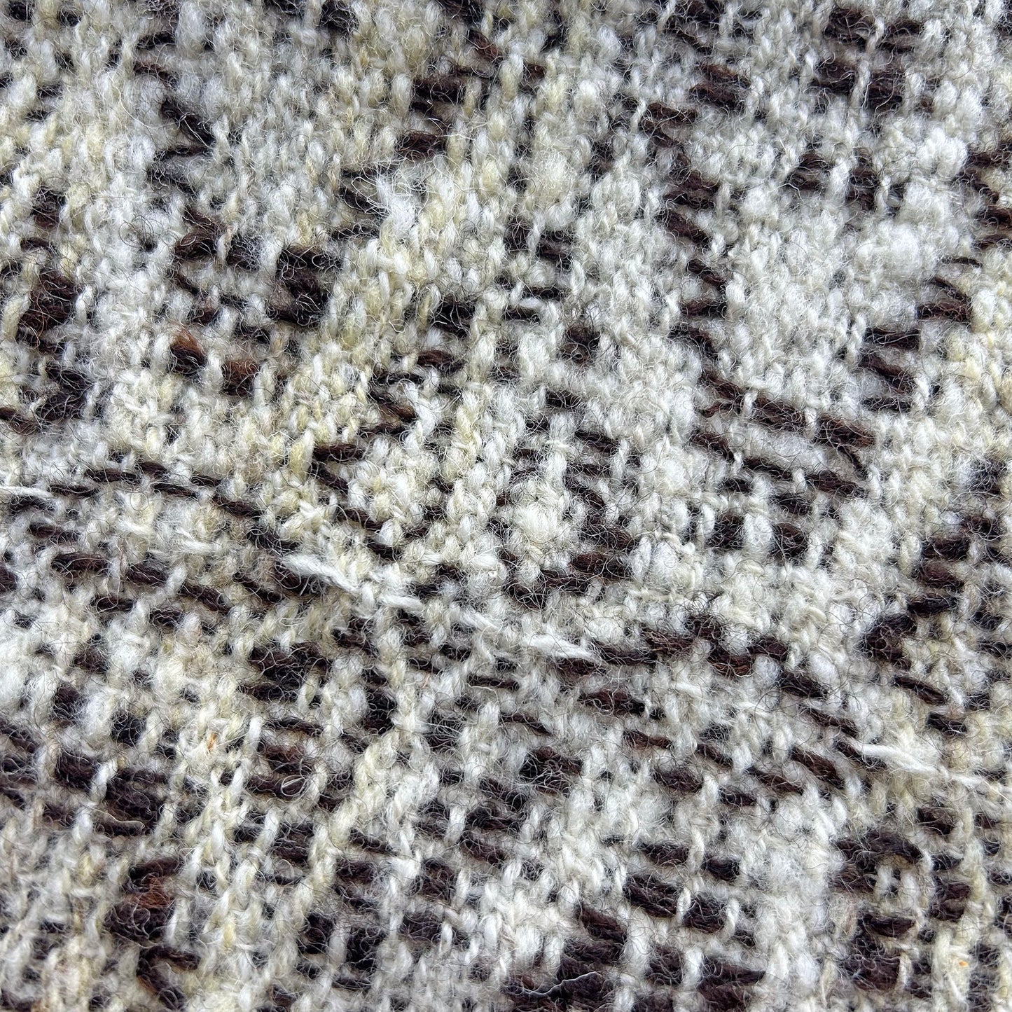 Scarf - Hand Spun / Woven in Wales - Natural Wool - Tapestry (Preloved / NWT)