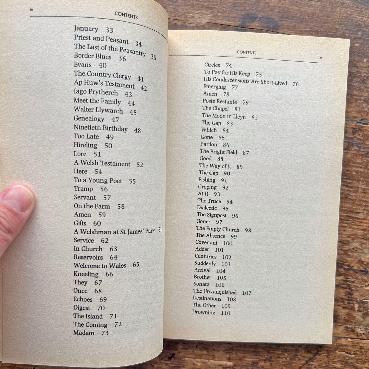 Selected Poems - R. S. Thomas (Preloved)