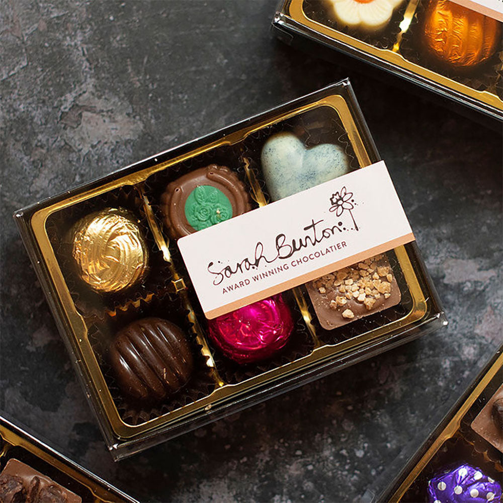 Selection Box - Sarah Bunton Welsh Chocolate - 6 / 65g