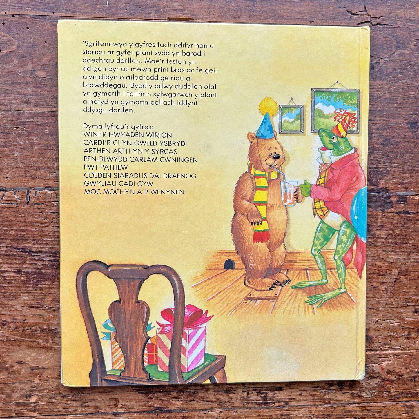 Stori Pen-Blwydd Carlam Cwningen - Vintage Welsh Book 1986 (Preloved)