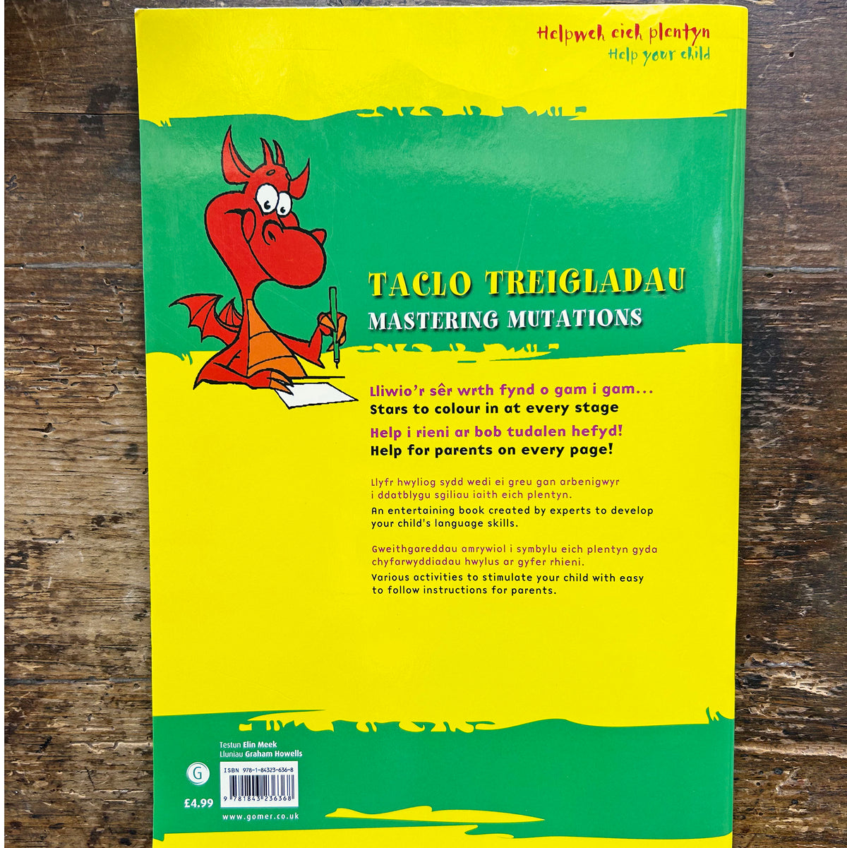 Tacio Treigladau / Mastering Mutations - Elin Meek (Preloved)