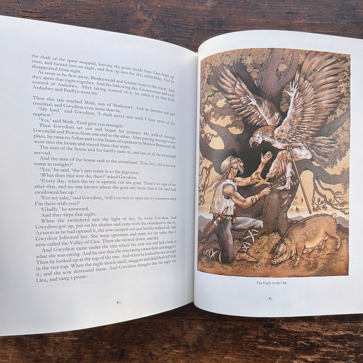Tales from The Mabinogion - Illustrated - Gwyn Thomas, Kevin Crossley-Holland & Margaret Jones 1984 (Preloved)