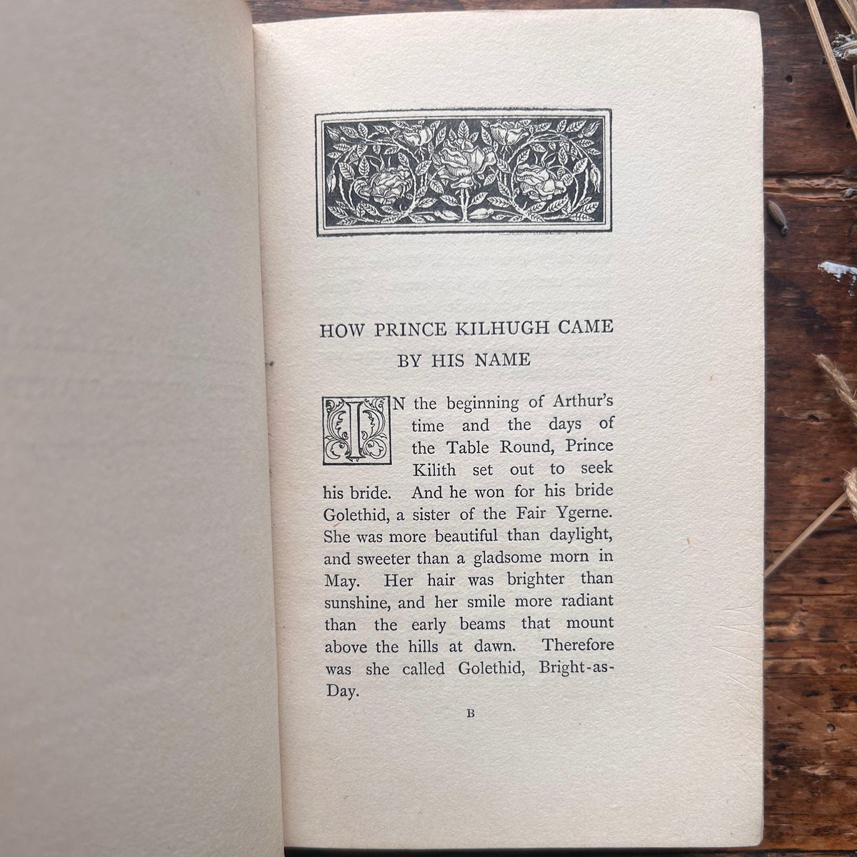 Tales From The Mabinogion - Witch Cover - Meta E. Williams - Antique 1907 (Preloved)
