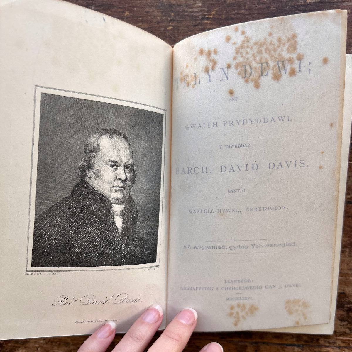 Telyn Dewi - David Davis - 1876 (Preloved)