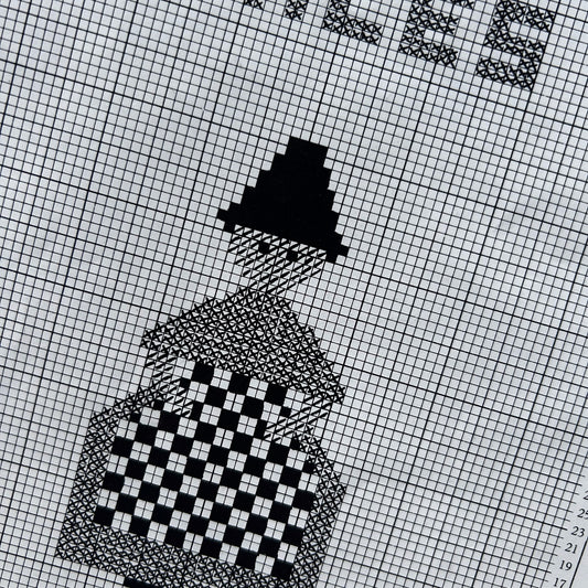 Teresa's Pattern - Double Knitting - Welsh Doll / Lady Jumper - No. 2 (Preloved)