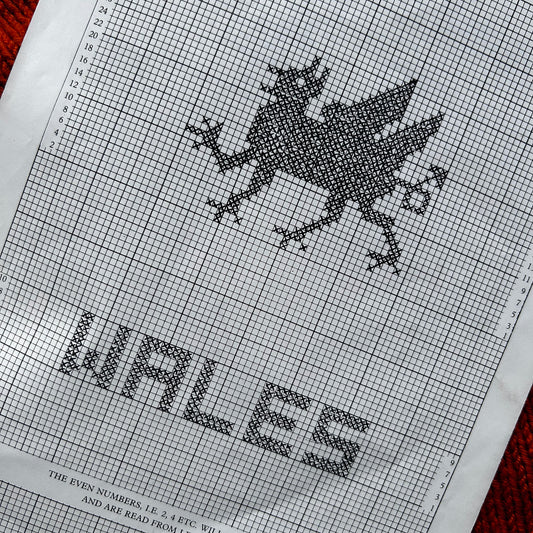 Teresa's Pattern - Double Knitting - Welsh Dragon - No. 3 (Preloved)