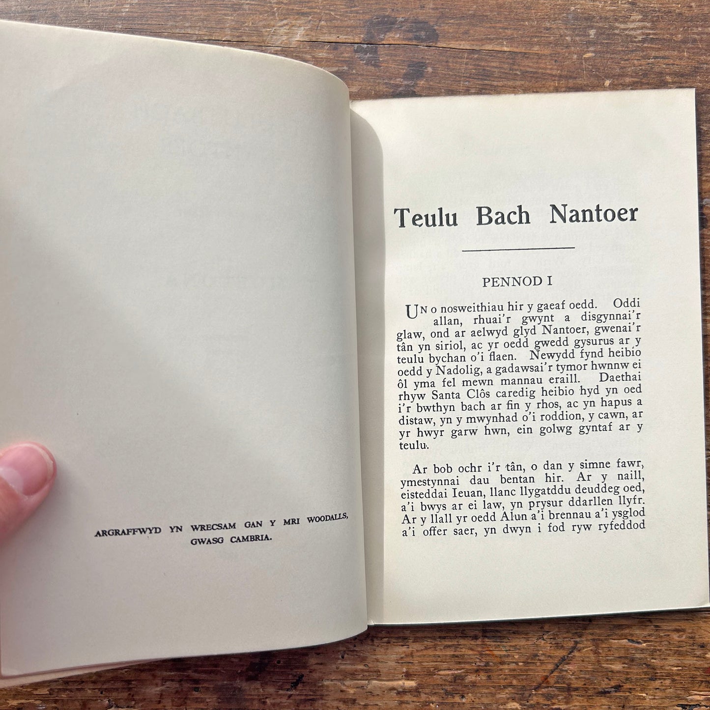 Teulu Bach Nantoer - Moelona 1956 (Preloved)