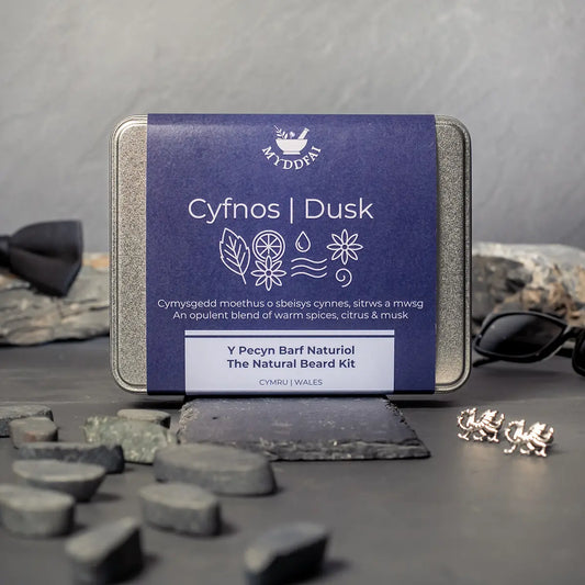 Gift Set - Myddfai - Natural Beard Kit Cyfnos / Dusk