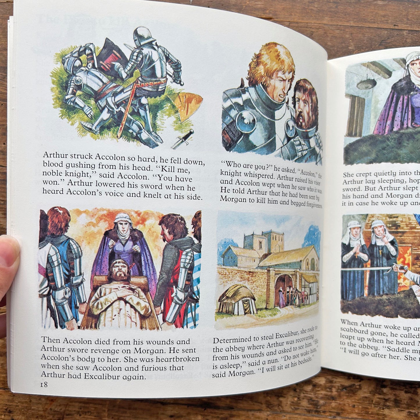 The Adventures of King Arthur - Osborne Classics (Preloved)