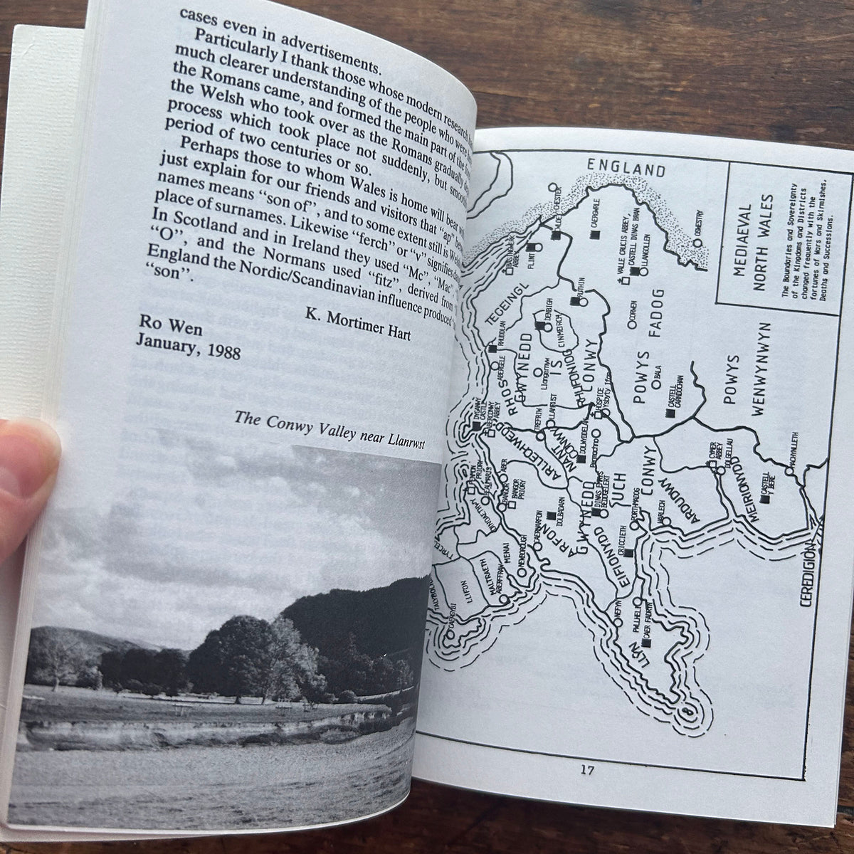 The Conwy Valley and The Lands of History - 1988 (Preloved)