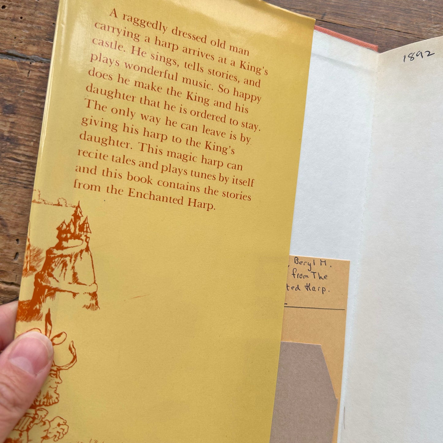 Stories from The Enchanted Harp - Beryl Jones - 1975 1st ed. (Preloved)