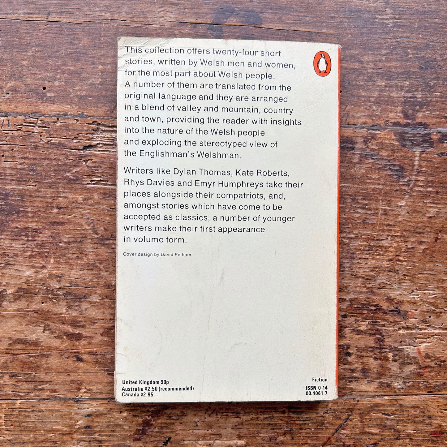 The Penguin Book of Welsh Short Stories - 1978 (Preloved)