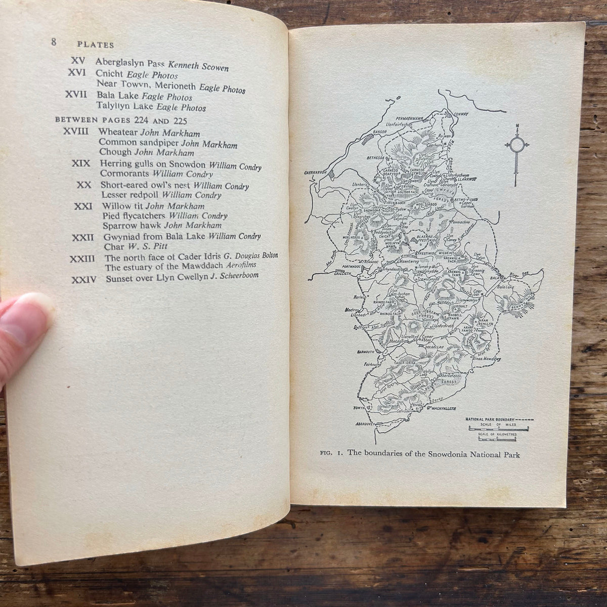 The Snowdonia National Park - William Condry 1969 (Preloved)