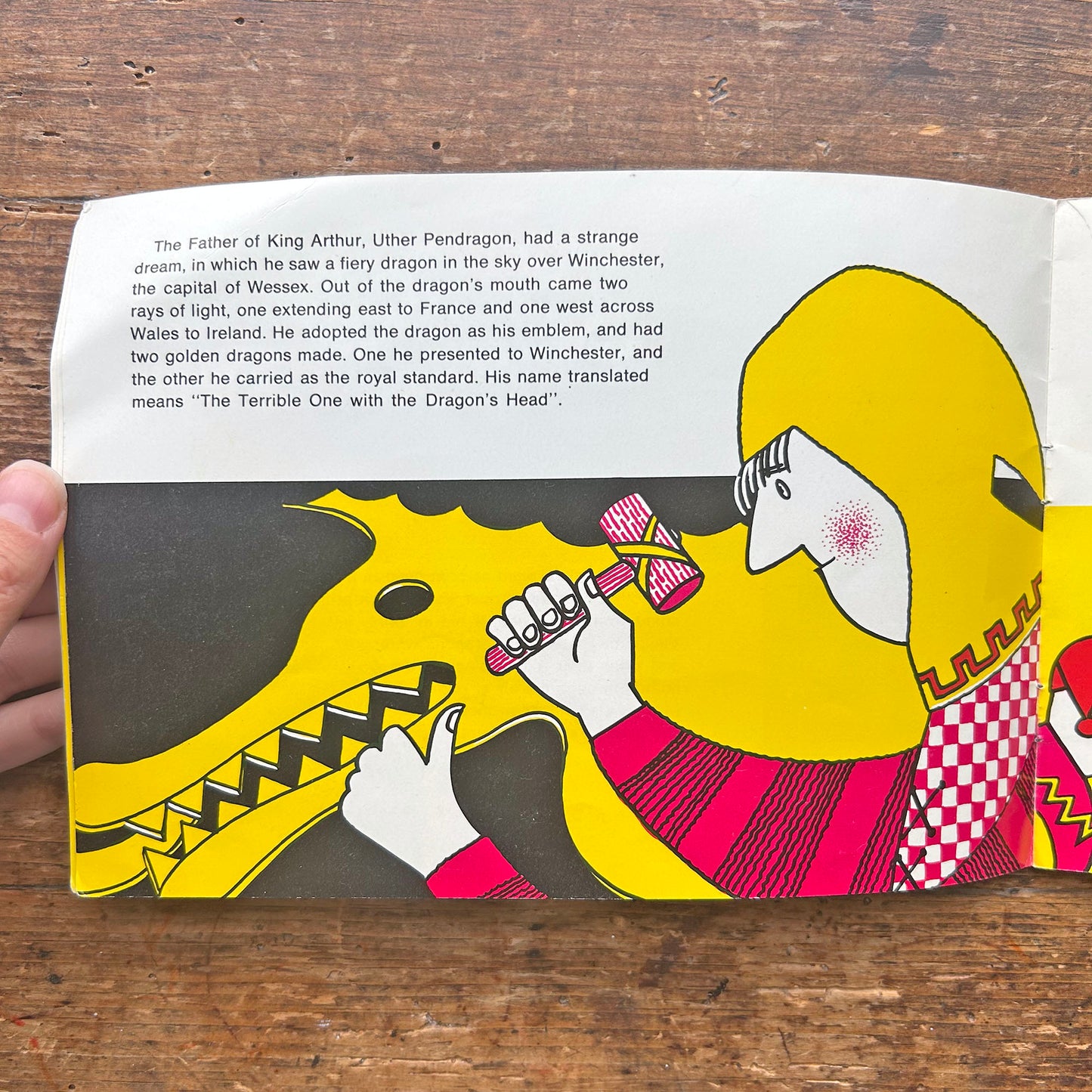 The Story of The Welsh Dragon - Alison Bielski - 1969 (Preloved)