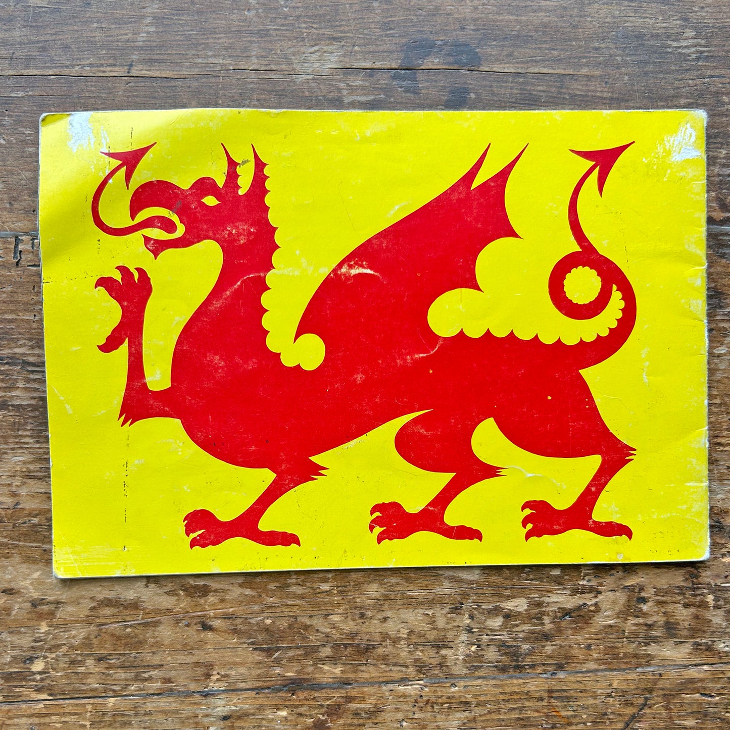 The Story of The Welsh Dragon - Alison Bielski - 1969 (Preloved)