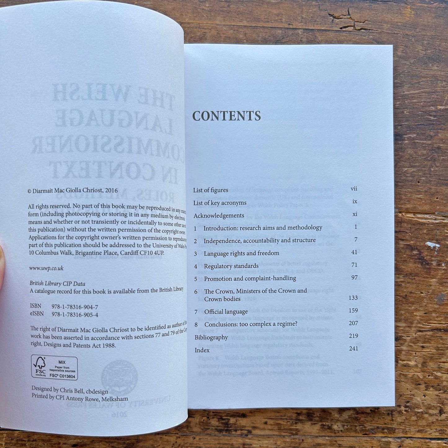 The Welsh Language Commissioner in Context: Roles, Methods & Relationships (Preloved)