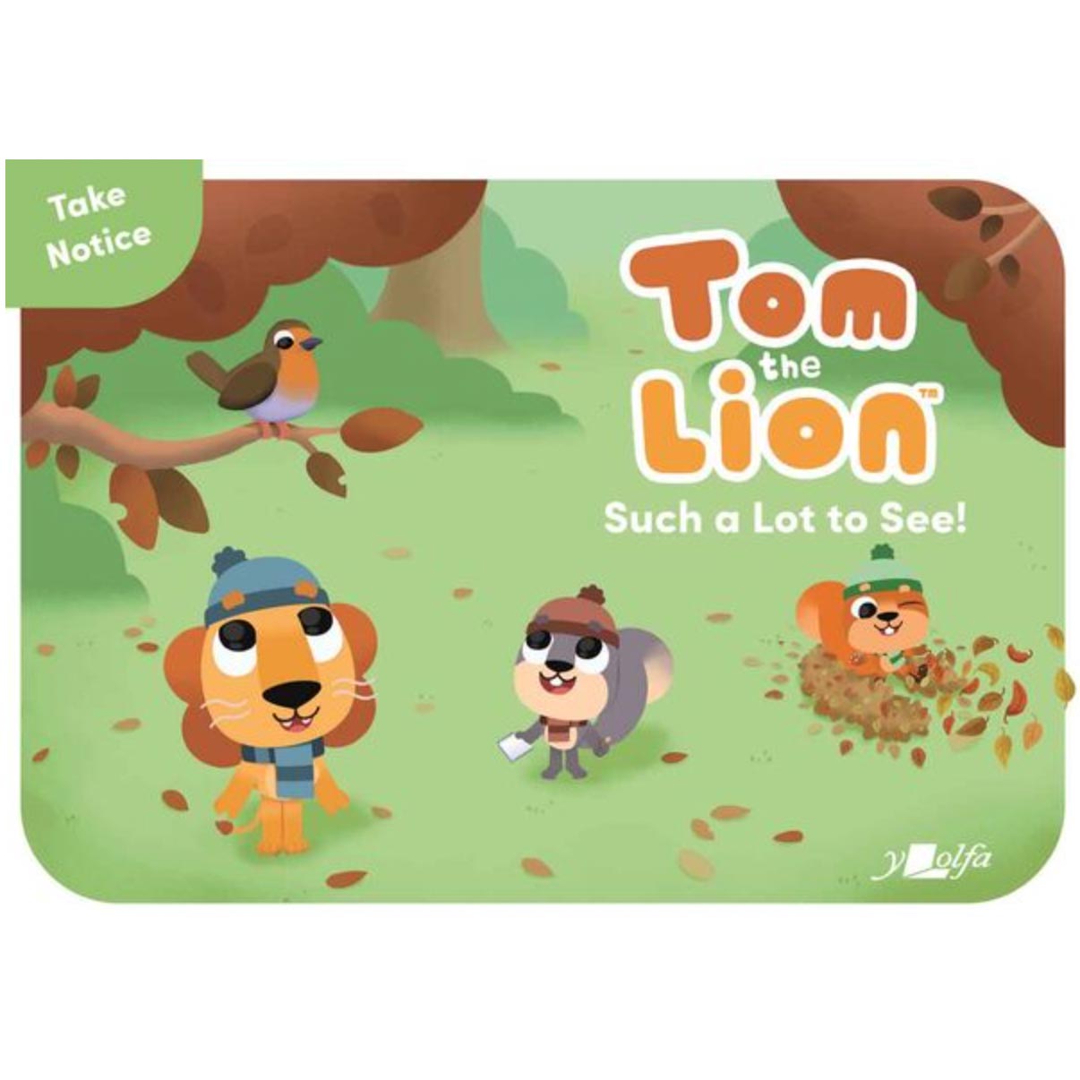 Tom y Llew: Dydd Tom - Y Gyfres Lawn Set - 5 Llyfr