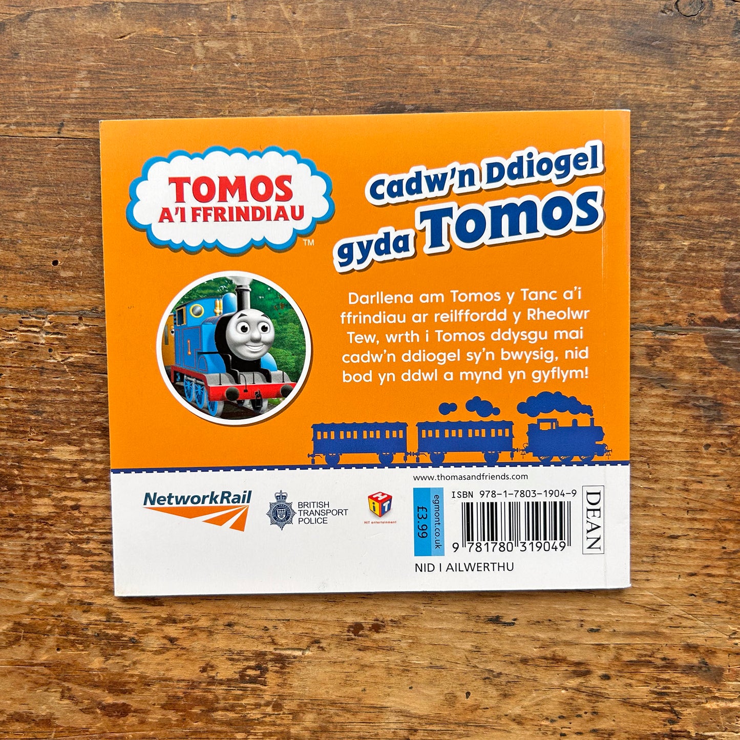 Tomos y Tanc / Thomas the Tank - Cadw'n Ddiogel gyda Tomos (Preloved)