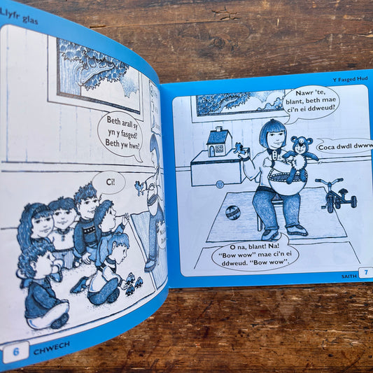 Twm A Cadi A Fi - Book: 3 Y Fasged Hud - Anne Brooke / Sharon Martin 1993 (Preloved)