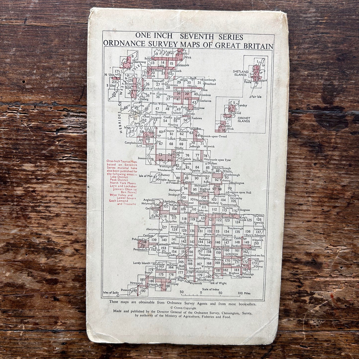 Map Hanesyddol o Loegr a Chymru - 1971 (Wedi'i Rag-garu)