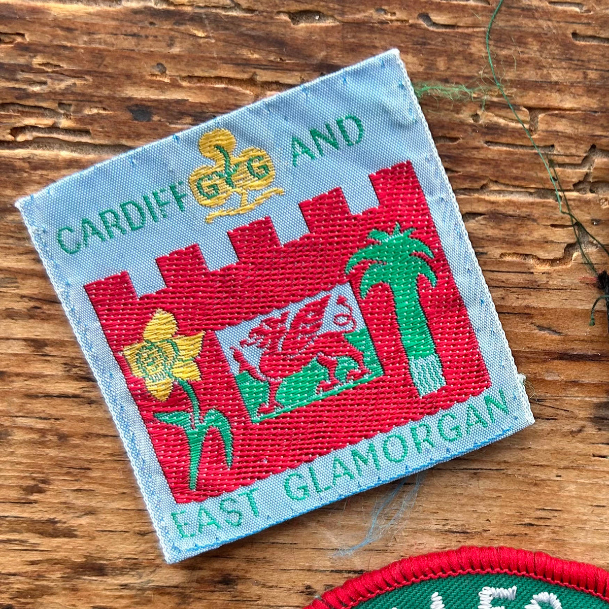 Vintage Sew on Patches - Welsh Theme (Preloved)