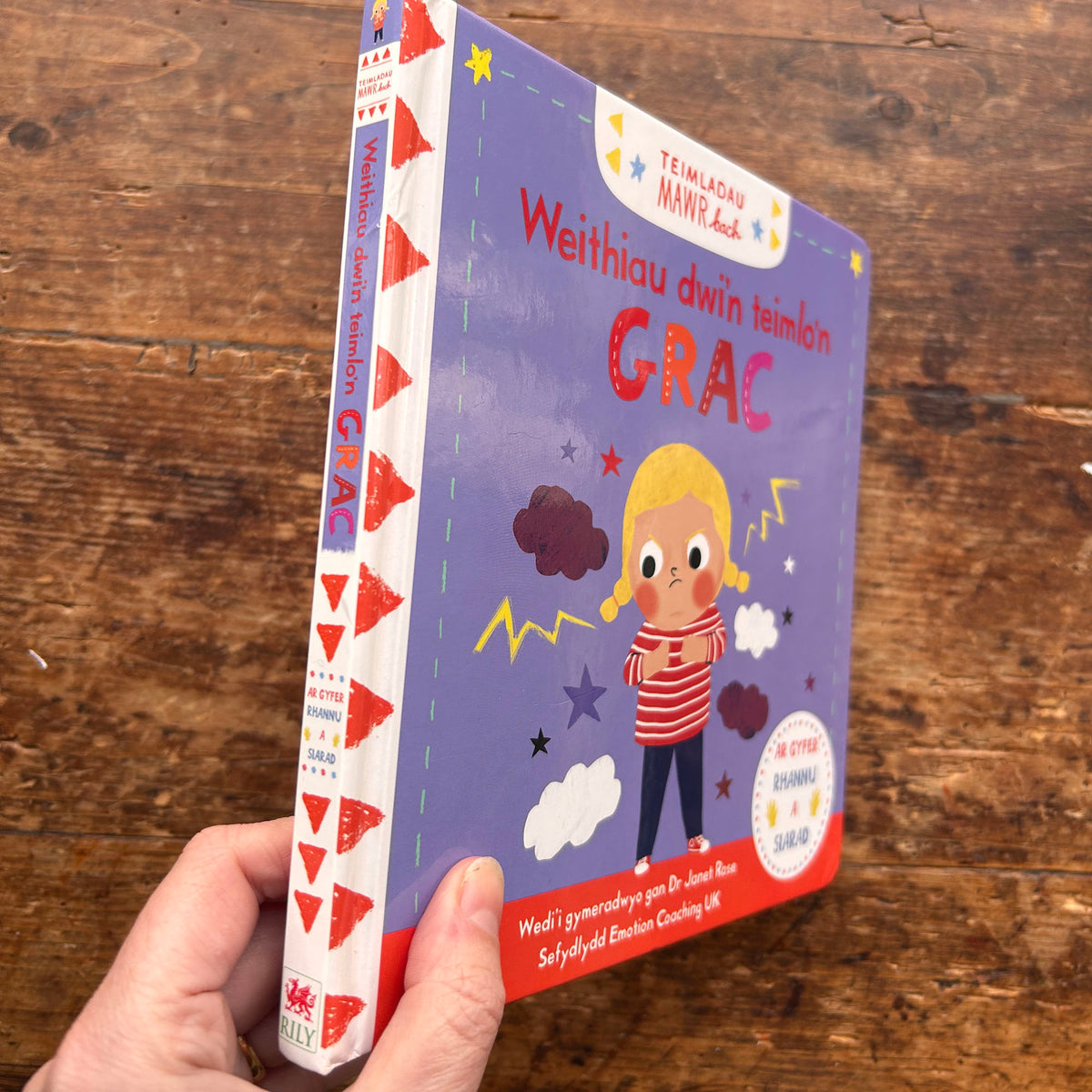 Weithiau Dwi'n Teimlo'n Grac - Cyfres Teimladau Mawr Bach (Preloved)