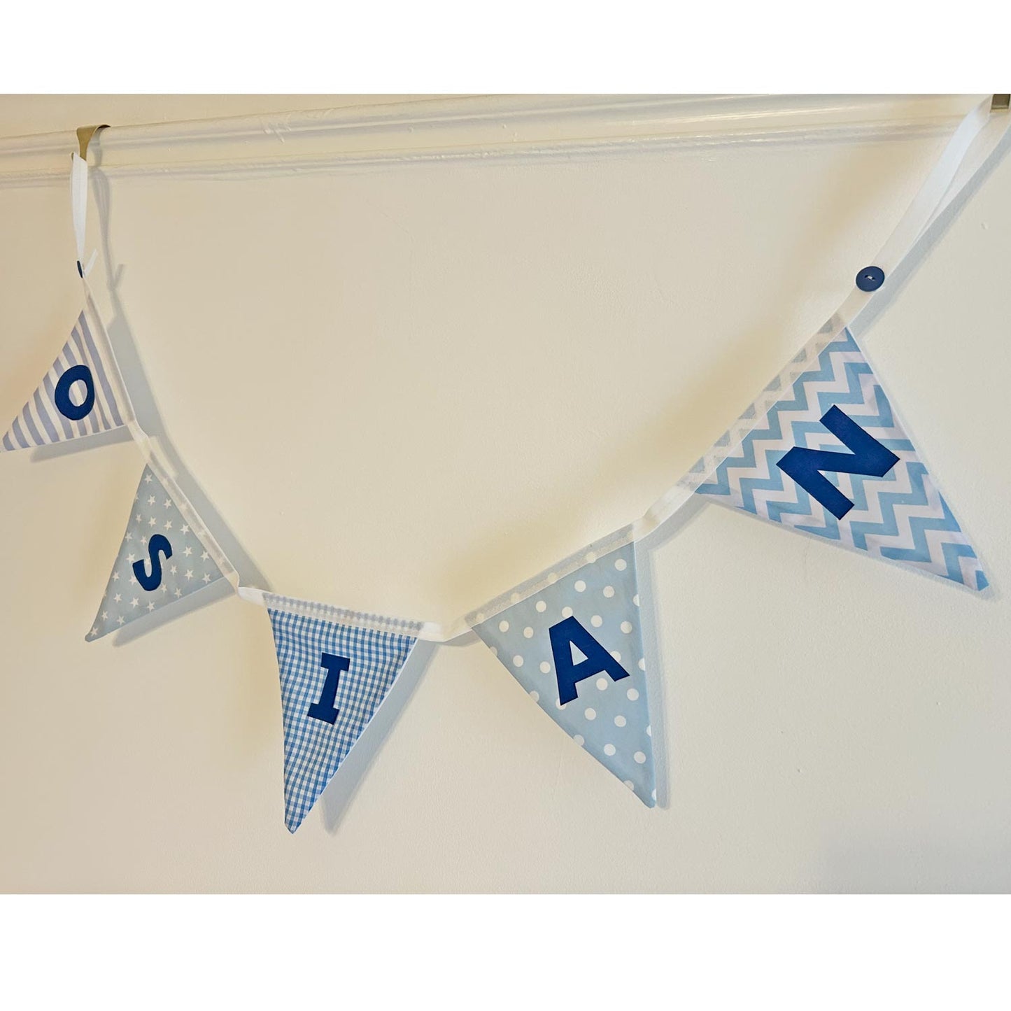 Bunting - Personalised Name - Blue