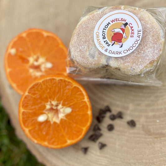 Welsh Cakes - Fat Bottom - Valencia Orange & Dark Chocolate (1st Class Postage included)