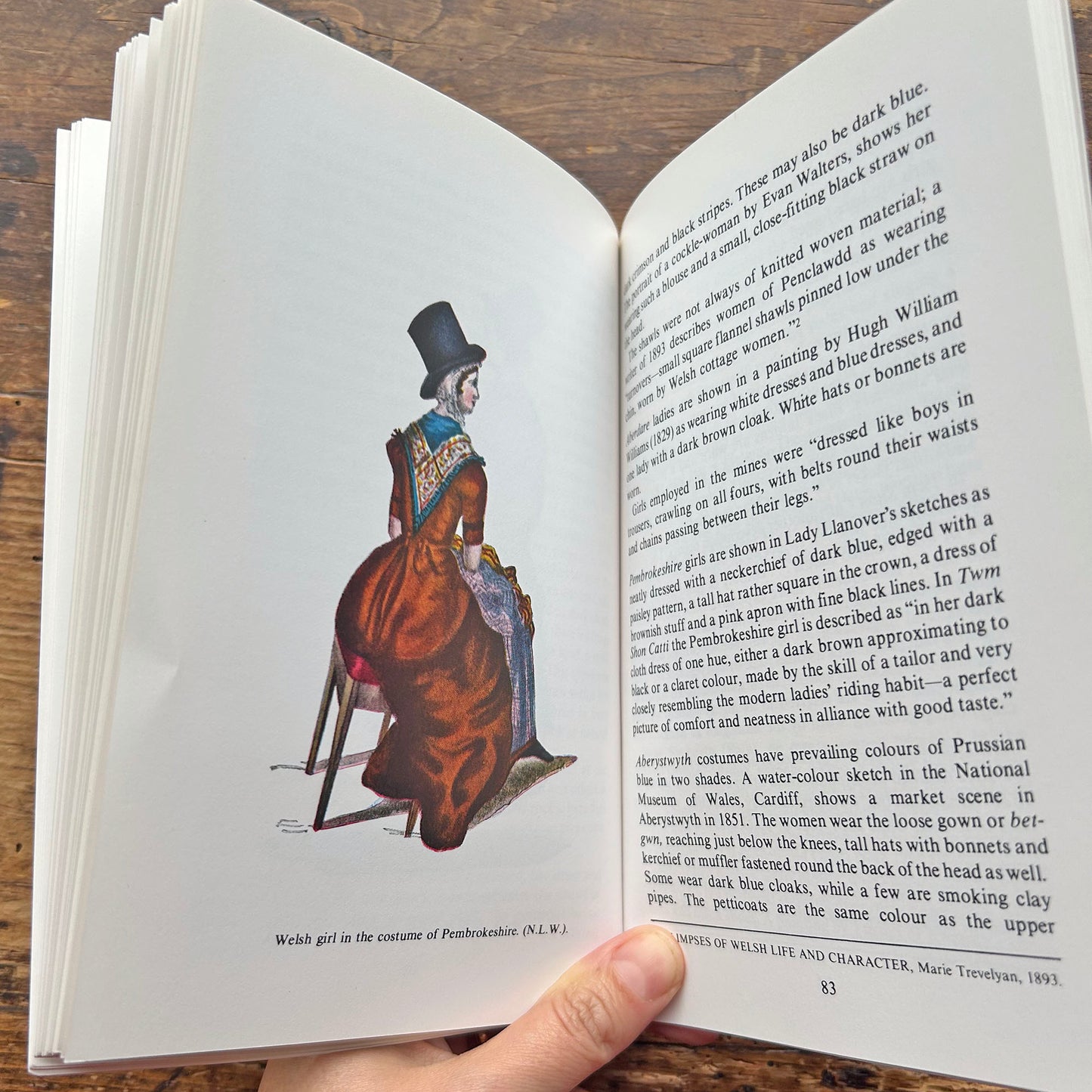 Welsh Costume - In the 18th. & 19th Century - Ken Etheridge (Preloved)