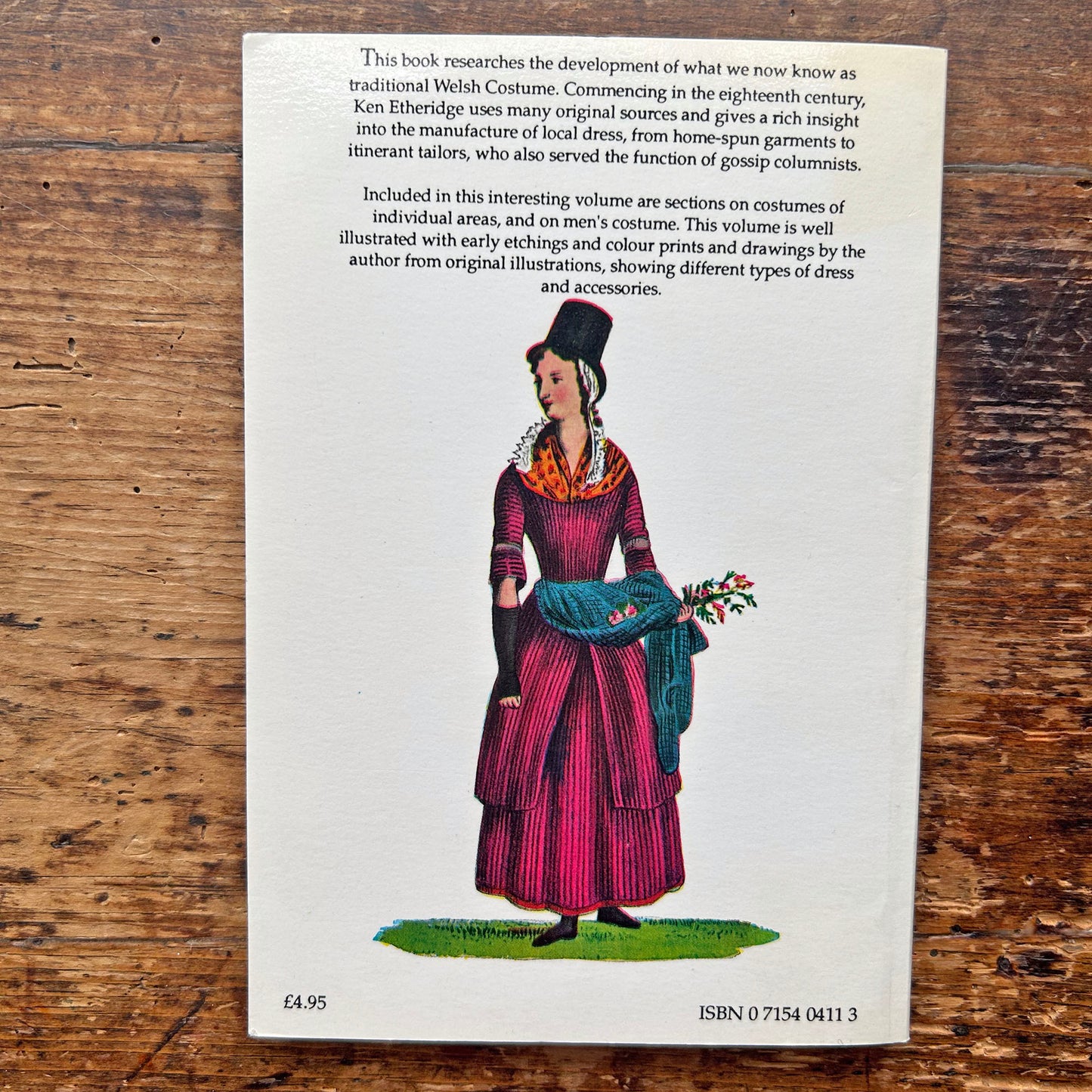 Welsh Costume - In the 18th. & 19th Century - Ken Etheridge (Preloved)