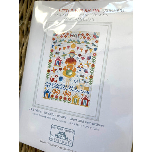 Cross Stitch Kit - Welsh - Haf / Summer - Mini
