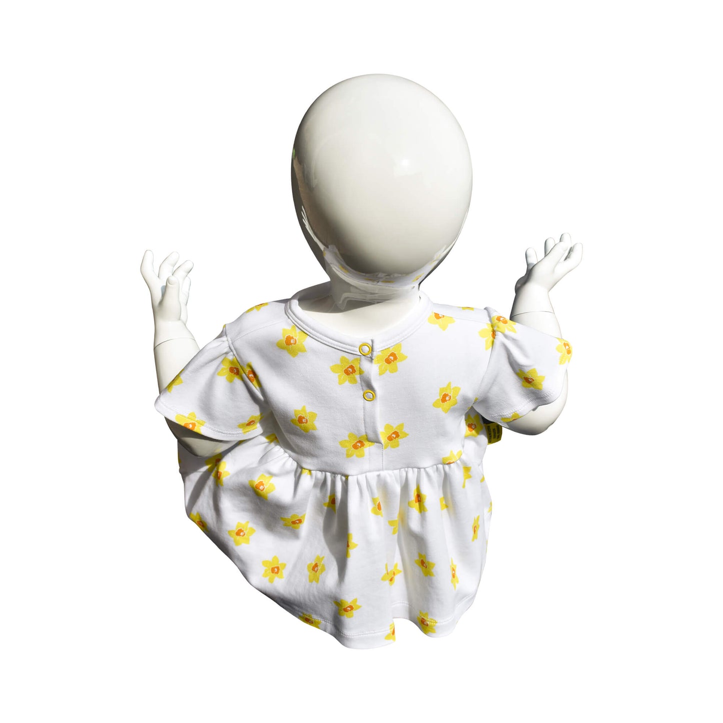 Gwisg Babi / Plant - Cotwm Organig - Cig Oen Cymru - Wedi'u Gwneud â Llaw