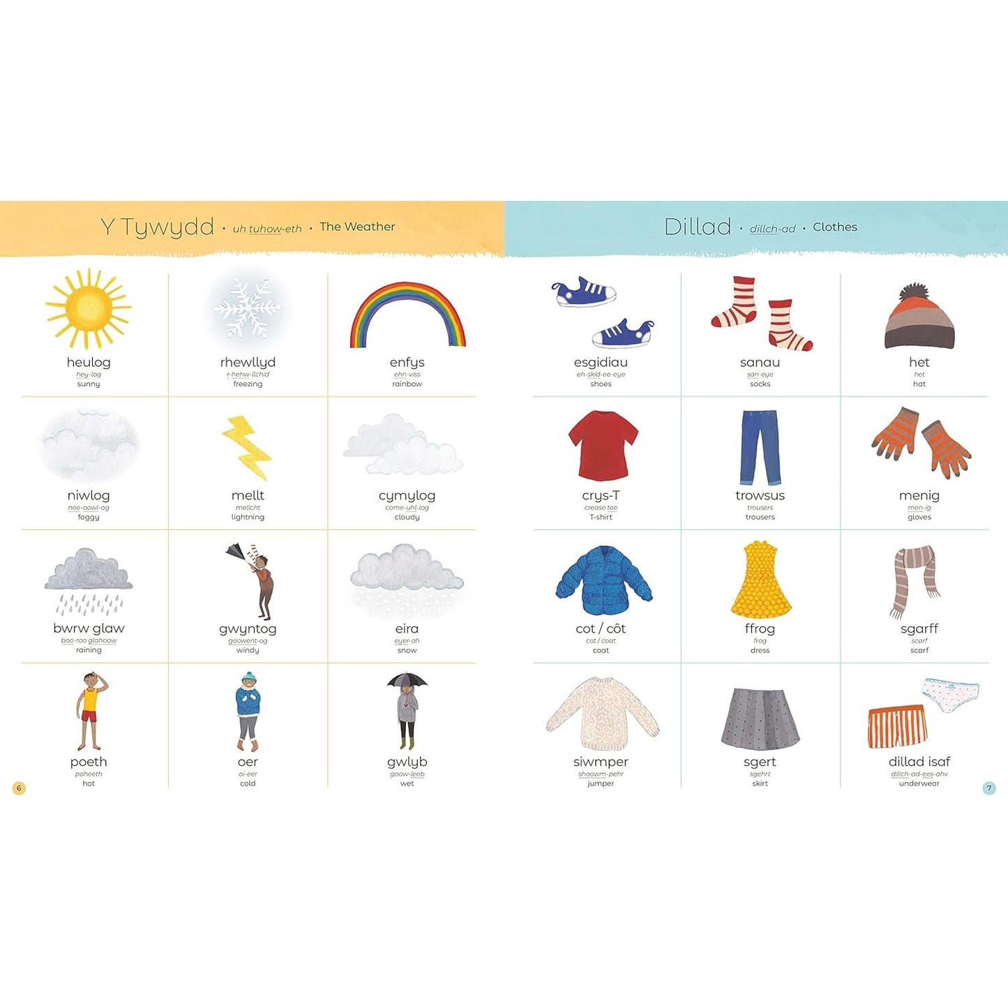 Pawb a Phopeth - Welsh / English Picture Dictionary