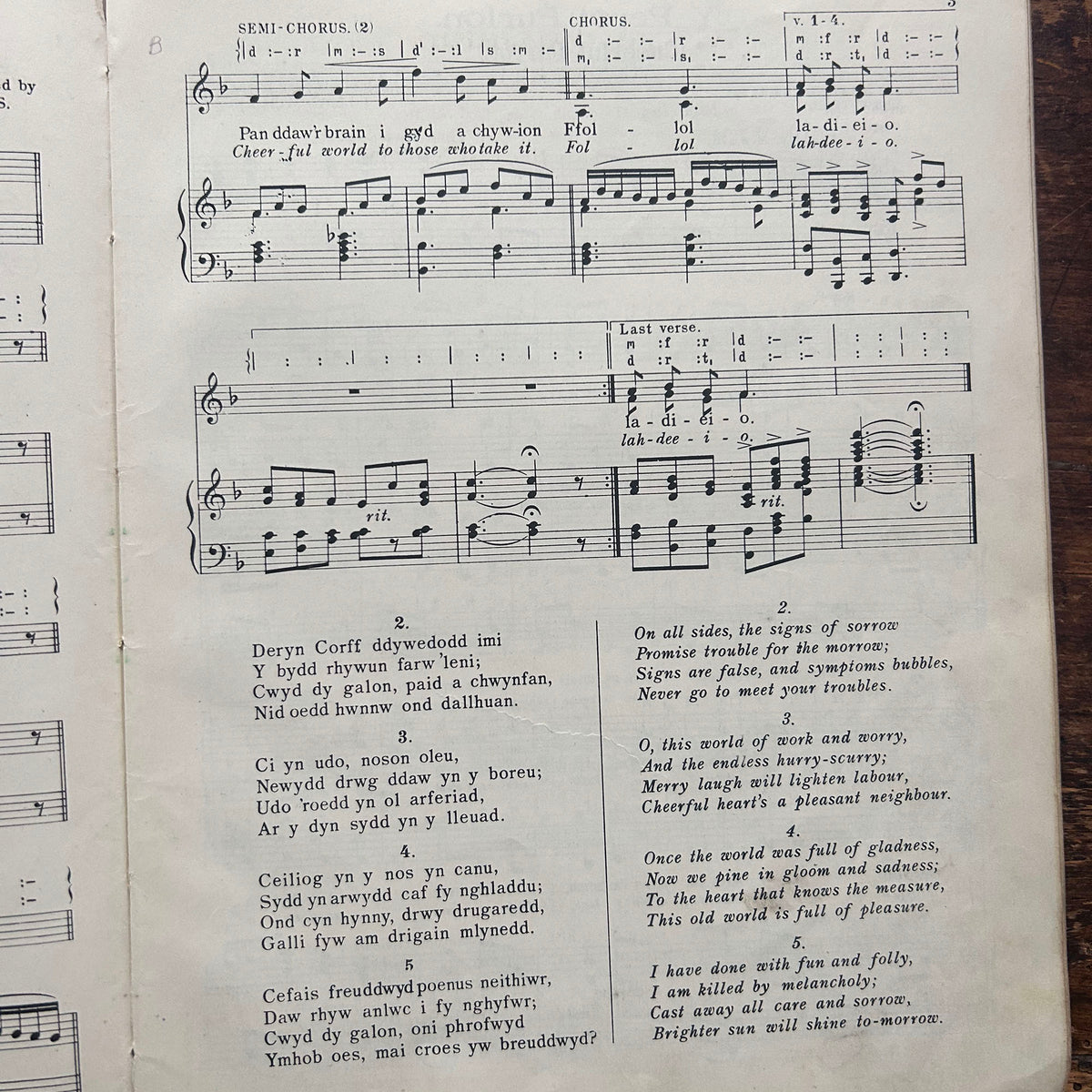 Welsh Folk Songs - J. Lloyd Williams & L.D. Jones - Part 1 (Preloved)