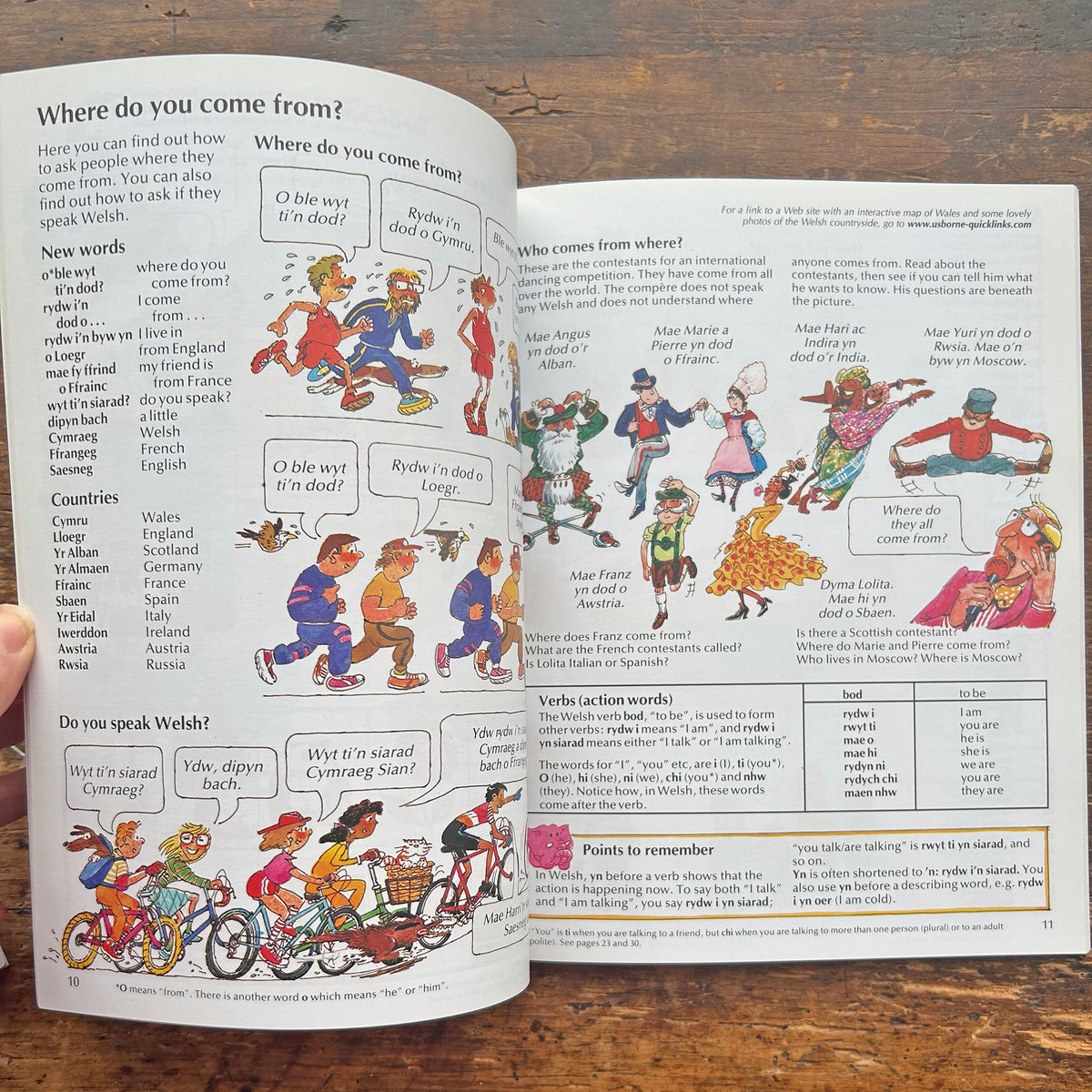 Welsh for Beginners - With CD - Usborne Internet Linked (Preloved)