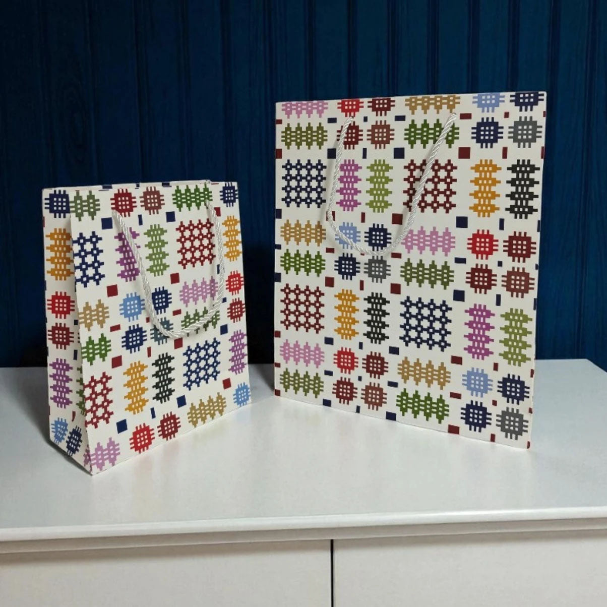Gift Bag - Welsh Tapestry - Multi Coloured