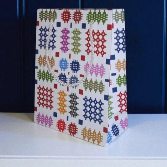 Gift Bag - Welsh Tapestry - Multi Coloured