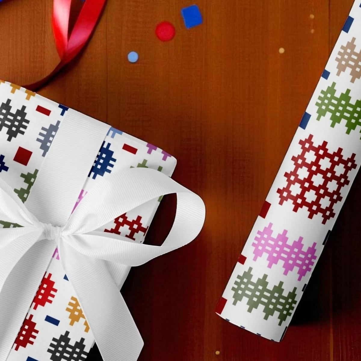 Gift Wrap / Wrapping Paper - Welsh Tapestry - Multi