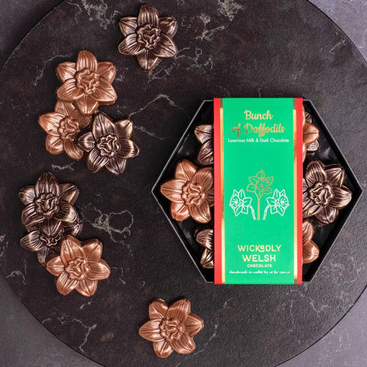 Chocolate Box - Bunch Of Welsh Daffodils