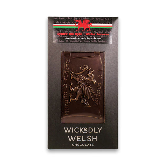 Chocolate Bar - Welsh Dragon - Dark
