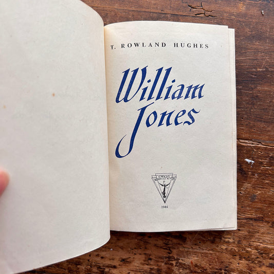 William Jones - Nofel Gan T. Rowland Hughes - 1951 (Rhag-gariad)