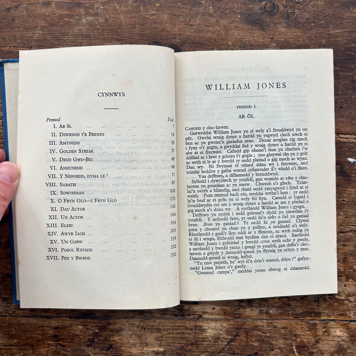 William Jones - Nofel Gan T. Rowland Hughes - 1945 (Preloved)